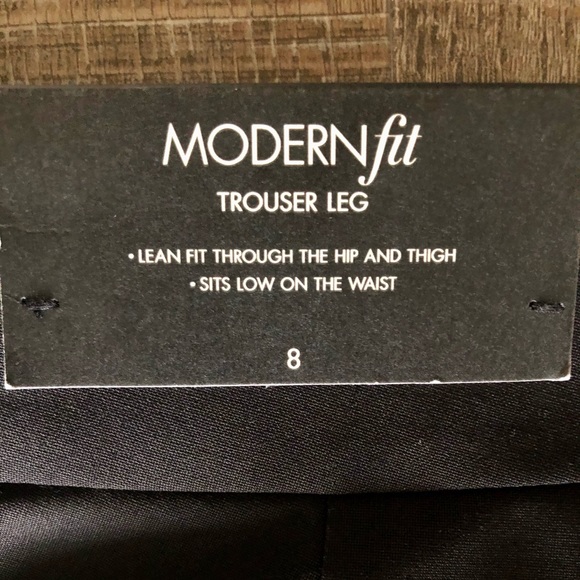 NWT Ann Taylor Lined Modern Fit Trousers Sz 8 - Picture 5 of 10